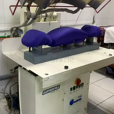 Girbau PBS Commercial Shirt Press Machine – Used | Dubai