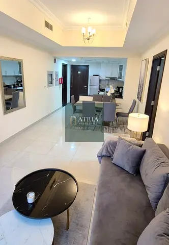 High-Floor 1BR Without Bills | Furnished | Beautiful view