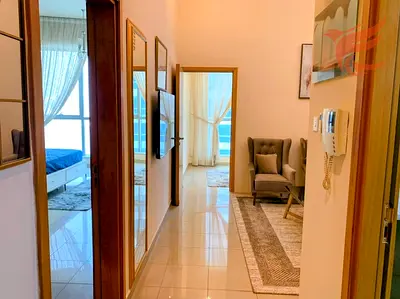 FURNISHED 2BR | PARTIAL SEA VIEW | JULPHAR TOWERS
