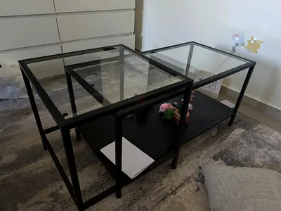 Coffee table- Glass Coffee table- VITSSJO ikea
