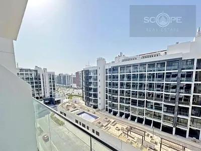 Studio with Balcony in Azizi Riviera