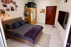 Karama furnished room with balcony and dining hall near burjuman metro exit 2 for Indian family