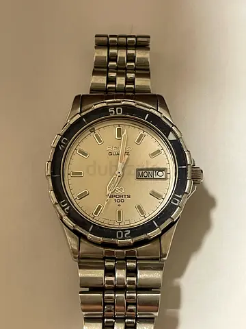 Vintage Seiko Mens Watch - Stainless Steel, Day-Date