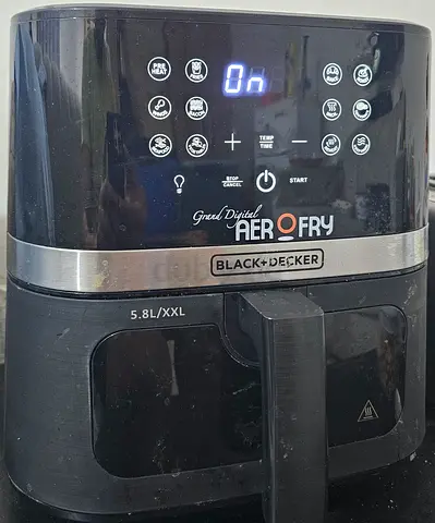 Black+Decker AeroFry 12-in-1 Digital Air Fryer 5.8L
