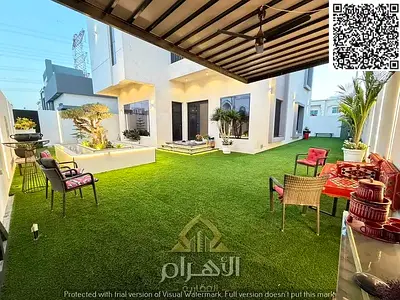Ready with electricity and air conditioning | Own a smart villa in Al Yasmin, Ajman | 6 master bedr