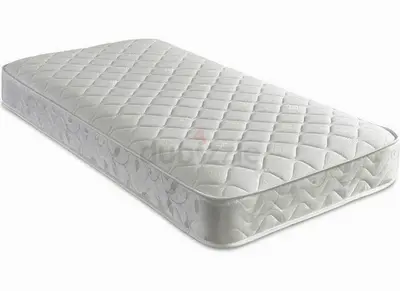 Single Mattress - Comfortable White Quilted (Used)