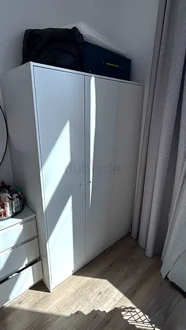 IKEA white 3-door wardrobe — brand new