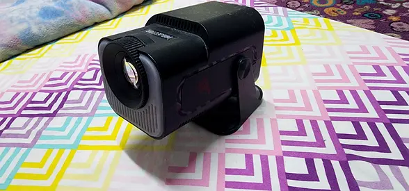 Android 13 Projector | 390 ANSI Lumens | HY320 4K Native 1080p with Dual WiFi6  BT5.0