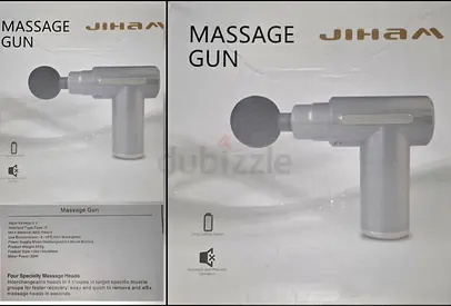 JIHAM Massage Gun - Portable Percussion Massager (Like New Box)