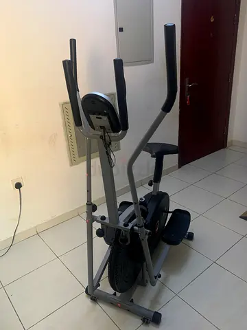 A used orbitrac exercise multi functional fitness bike