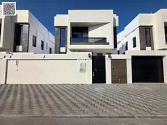 Luxury Villa for Sale in Al Zahia, Directly on the Main Street This elegant villa boasts a modern de