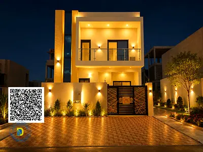 Own a freehold luxury villa with 5 bedrooms and a rooftop, including registration fees and custom finishing, at an attractive price.