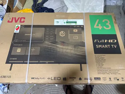 JVC 43-inch Full HD Smart TV (sealed box)