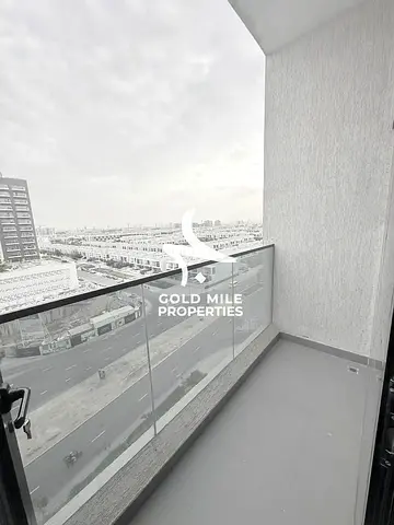 13-Months Contract | Modern 1BR | 2 Balconies | High Floor | Near Metro