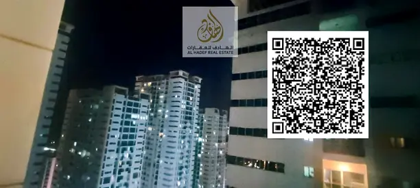 A 3-bedroom apartment with a living room in Ajman One Towers, Al Rashidiya. It includes 3 maid's rooms, 5 bathrooms, parking, a garden, and a children