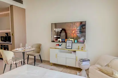 Modern Studio JVC | Sleeps 3 | Fully Furnished | Multiple Cheques