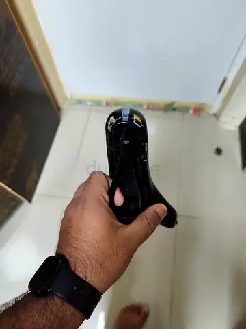 Used black bicycle saddle/seat - comfortable replacement