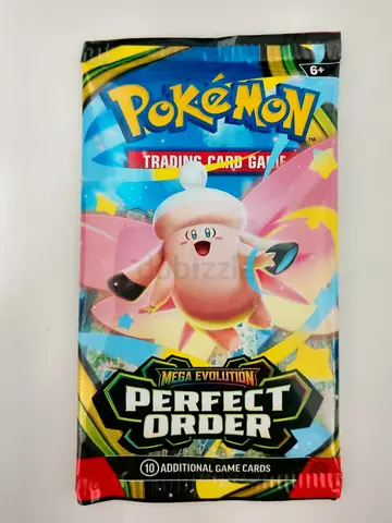 Sealed Pokémon 100% original TCG Mega Evolution Perfect Order Booster Pack Factory sealed