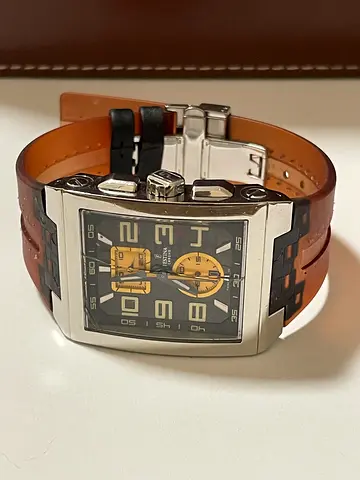 Festina Men’s Chronograph Watch with Leather Strap