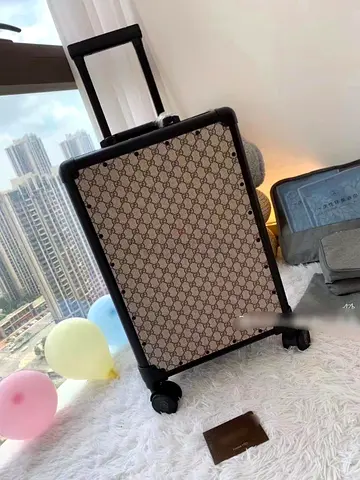 Gucci Carry-on Spinner Suitcase with Telescopic Handle