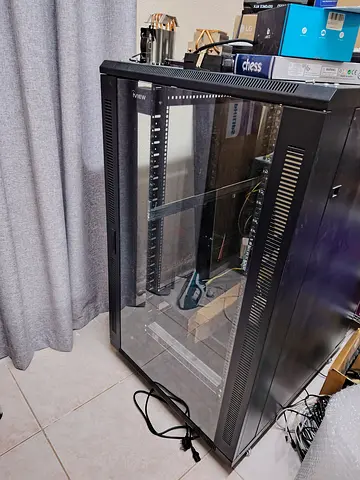 Computer Rack Enclosure for Networking Equipment