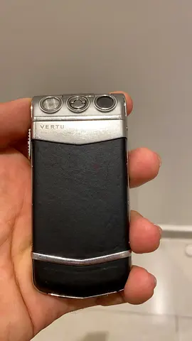Vintage Vertu Constellation Axyta Black Arabic keyboard