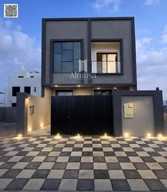 A golden opportunity to own a two-story villa with a rooftop terrace, featuring a modern design and