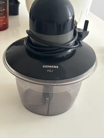 Siemens MR008B1 Blender Stainless Steel Black (need to repair)