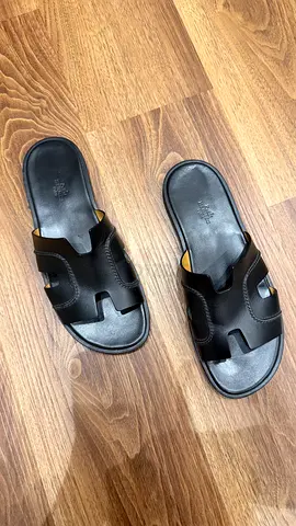 Original Hermes izmir sandal size 43 black
