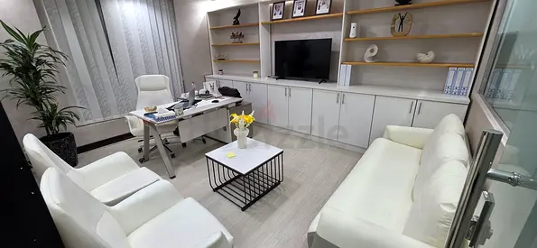 Full office set table chairs sofa