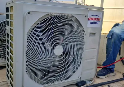 Aircondition for water cooling system water chillar coil Type
