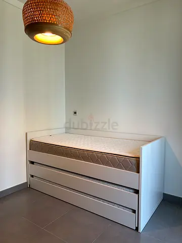 Home Center White Triple Trundlel Daybed/Guest Bed