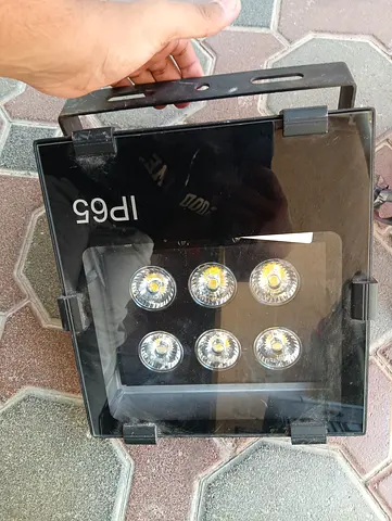 4 big and one small led lights for sale