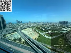 Beautiful luxury 2BHK apartment with balcony, 2 baths, spacious layout, full maintenance, near Sharj