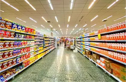 Supermarket Grocery Store Shelving and Interior Works