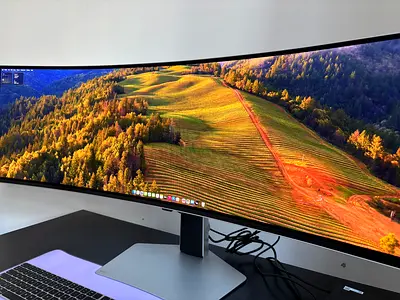 SAMSUNG BRAND NEW ODYSSEY OLED 49 inch Curved display ,