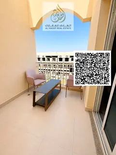 Villa in Al Zahia, inside Uptown, 3 rooms, a majlis, 3 bathrooms, a large terrace, fully furnished,