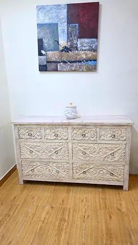 Beautiful Solid Wood Antique Chest Of Drawers