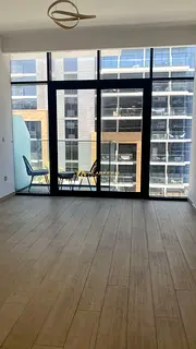 Pool &amp; Lagoon View Studio | Balcony | Azizi Riviera 17