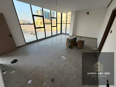 Studio for annual rent in Al Nuaimiya 2 – Ajman Corniche | Very spacious rooftop | Separate kitchen