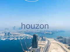 Furnished 3BR + M/R | Sea View | High floor