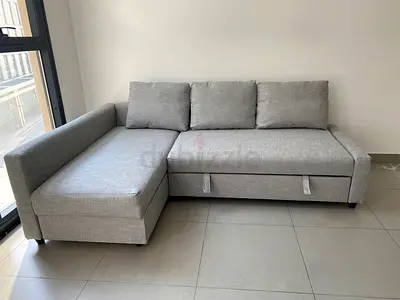 Ikea sofa cumbed brand new never used with big storage space L shape