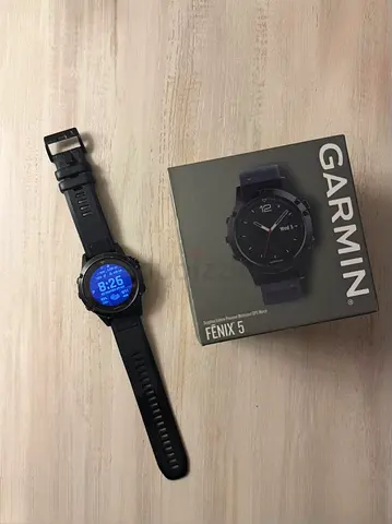 Garmin Fenix 5 GPS Multisport Smartwatch - Black (With Original Box)
