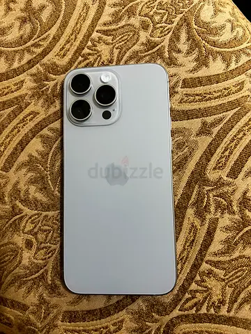iPhone 15 Pro Max - Silver, Good Condition