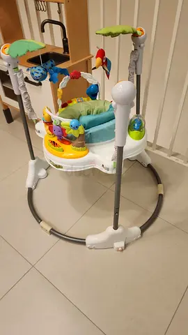 Baby Jumper Activity Seat with Toys — Good Condition