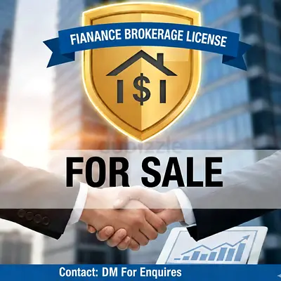 Over 6 year- Financial Brokerage License (DED) for sale –  🇦🇪