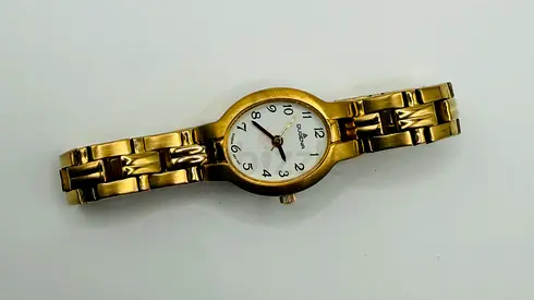 Dugena 1936214 gold-coloured ladies quartz watch