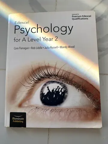 Edexcel Psychology for A Level Year 2 (Student Textbook)