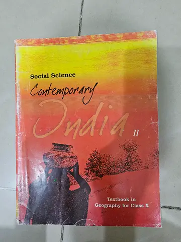 Social science  grade 10th geography textbook