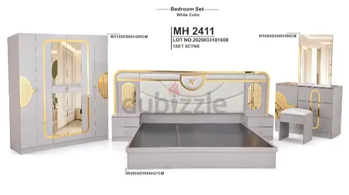 New model family Bedroom set king size 180cm 200cm available